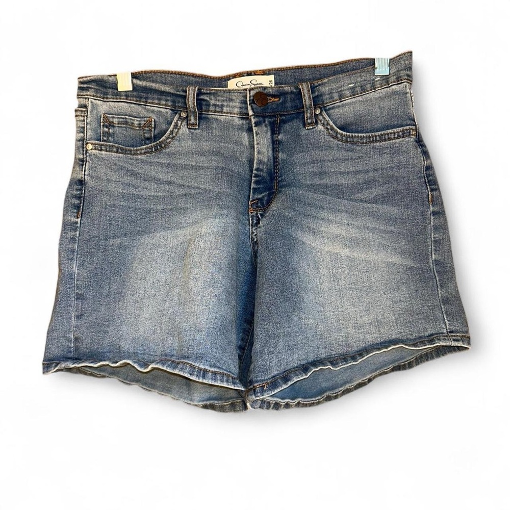 Jessica Simpson Women's Size 6 w28 Blue Denim Cut-off Shorts